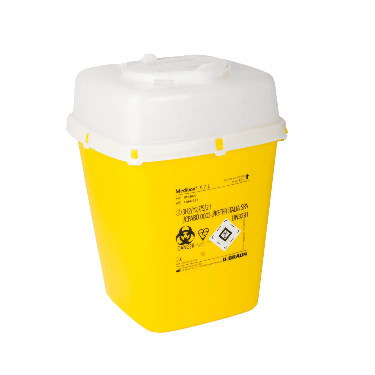 B. Braun Medibox Entsorgungsbehälter 5,7 Liter