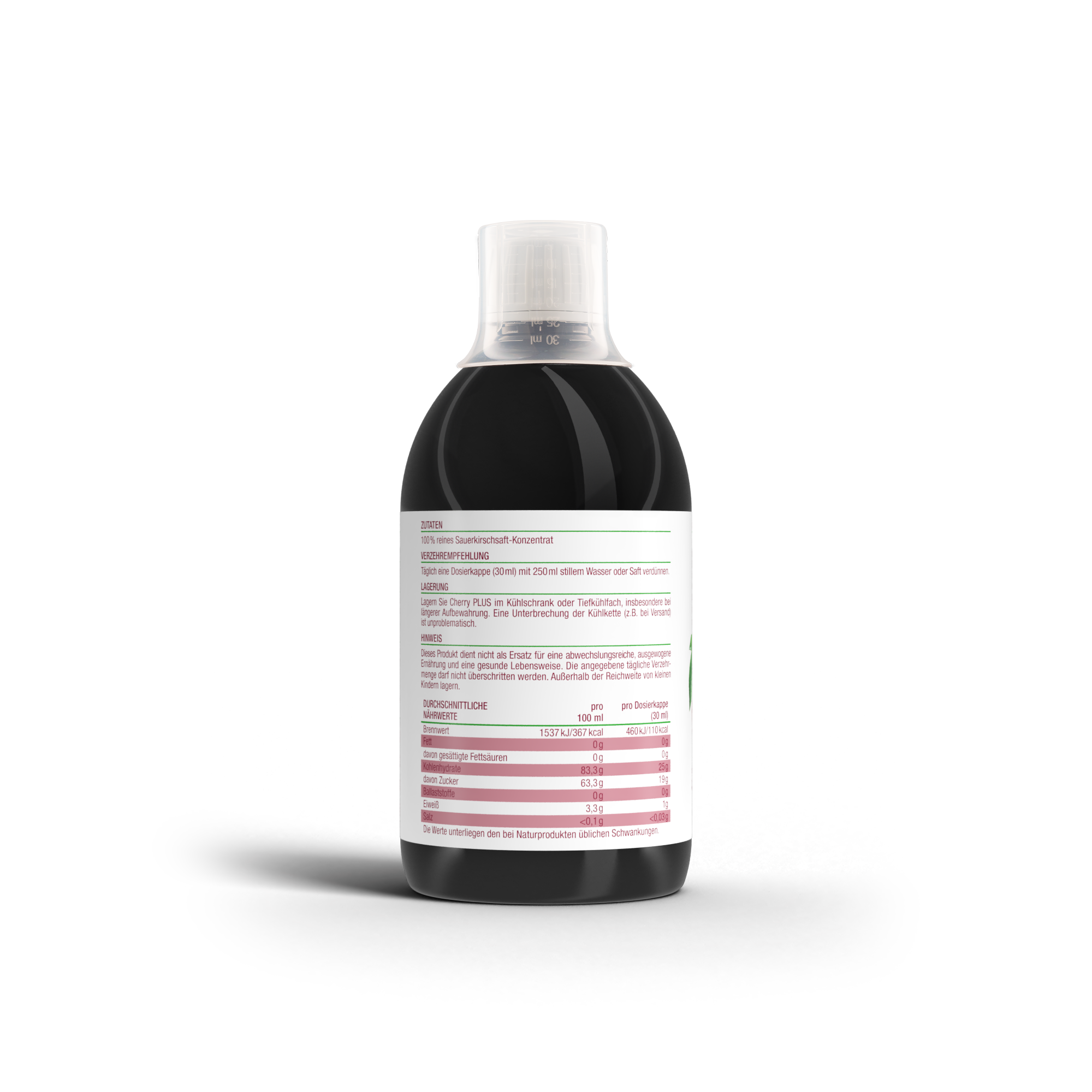 Cherry Plus Classic Konzentrat 500 ml