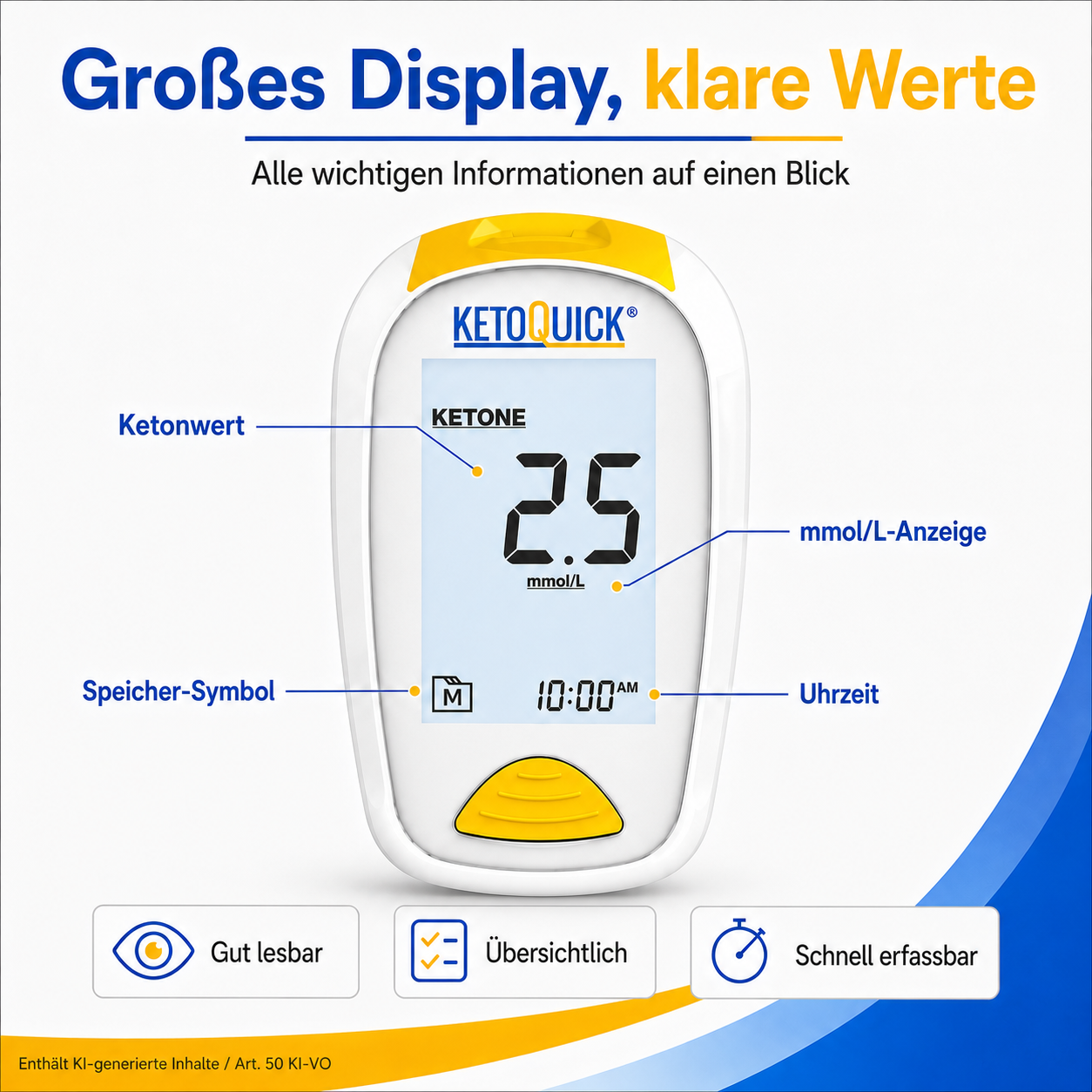 KetoQuick Kombiset mit 35 Teststreifen