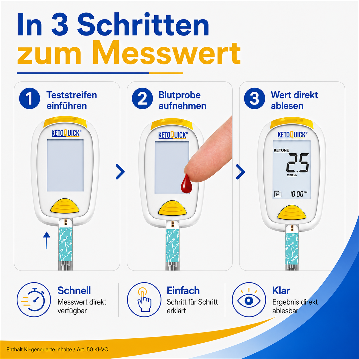KetoQuick Kombiset mit 35 Teststreifen