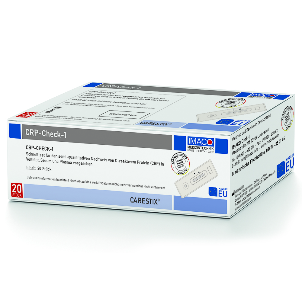 CRP-Check-1 Teste, 20 Stück