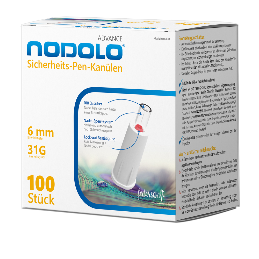 ADVANCE Monometer SH-PK, 6mm/31G , 100 Stk.