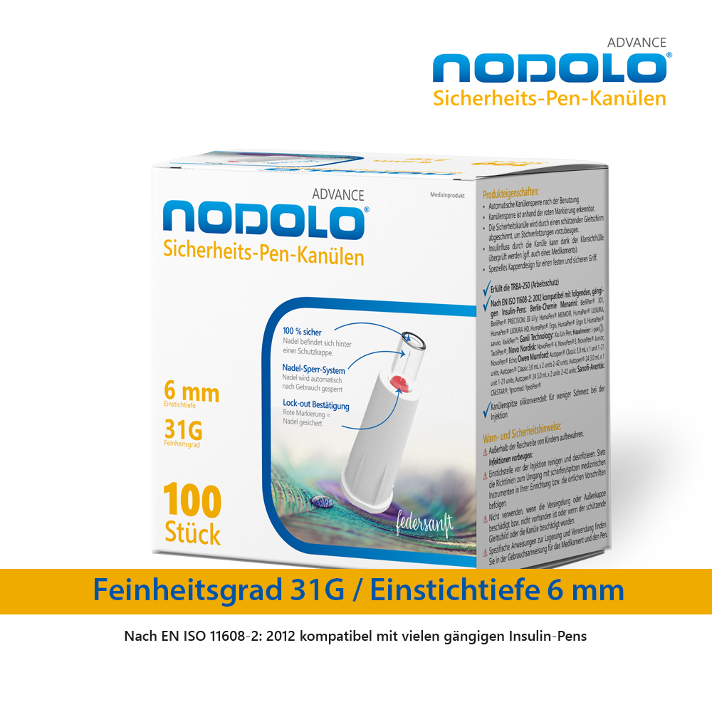 ADVANCE Monometer SH-PK, 6mm/31G , 100 Stk.