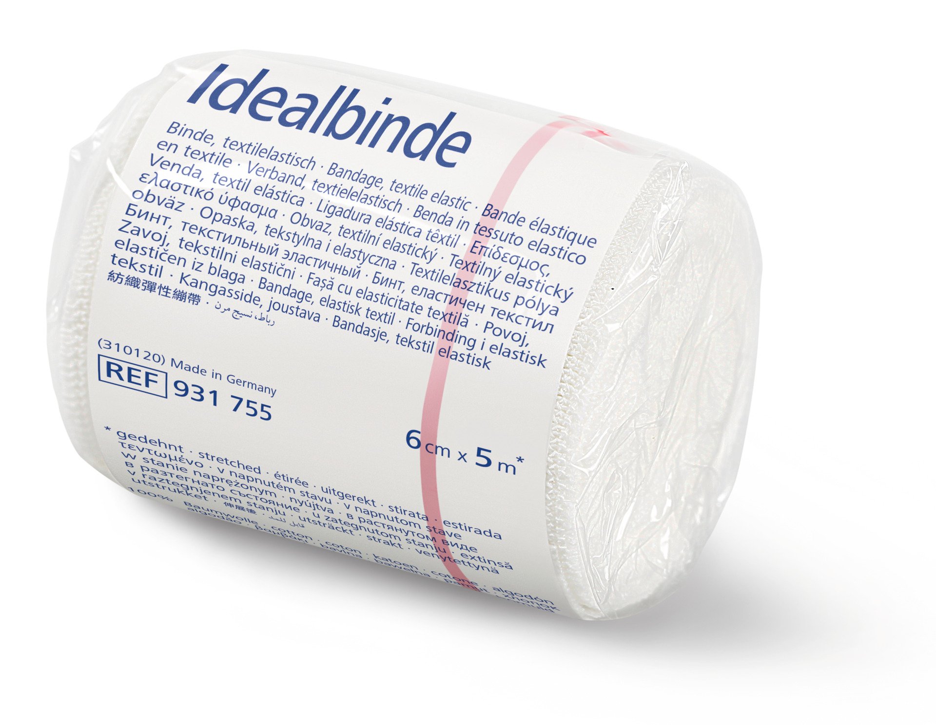 Hartmann Idealbinde 6 cm × 5 m – 10 Stück (lose im Karton)