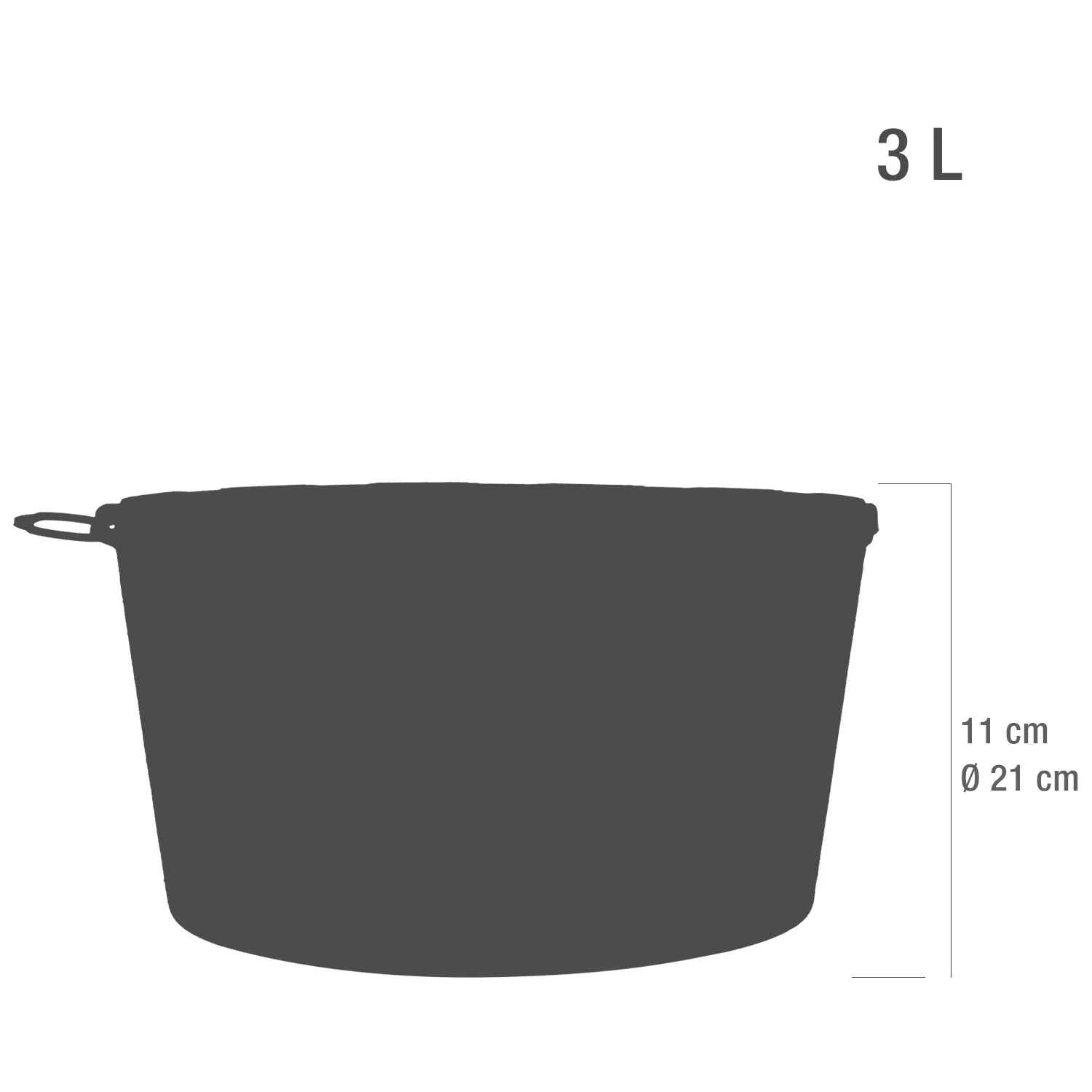 Teqler Eco Line Kanülensammler 3 Liter
