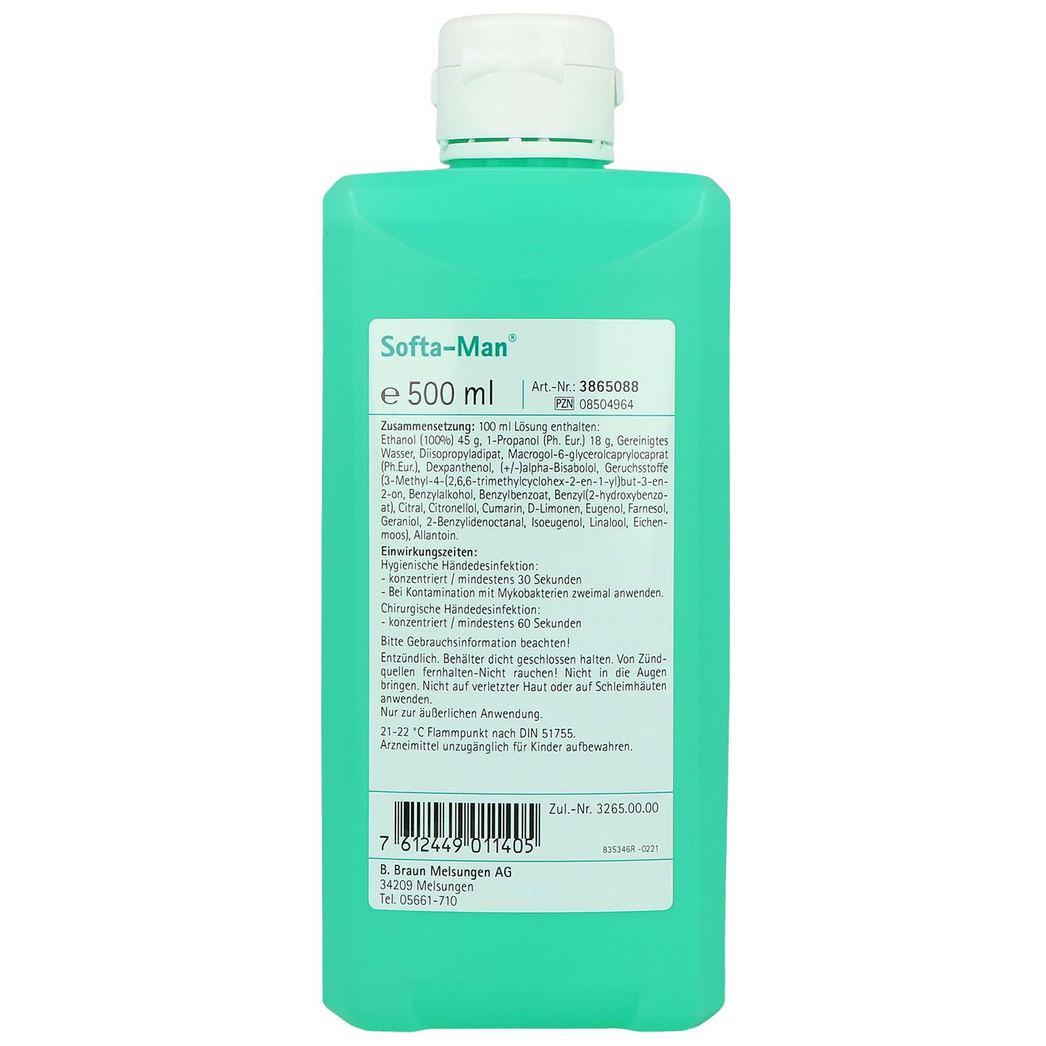 Softa Man Händedesinfektion 100 ml - Spenderflasche