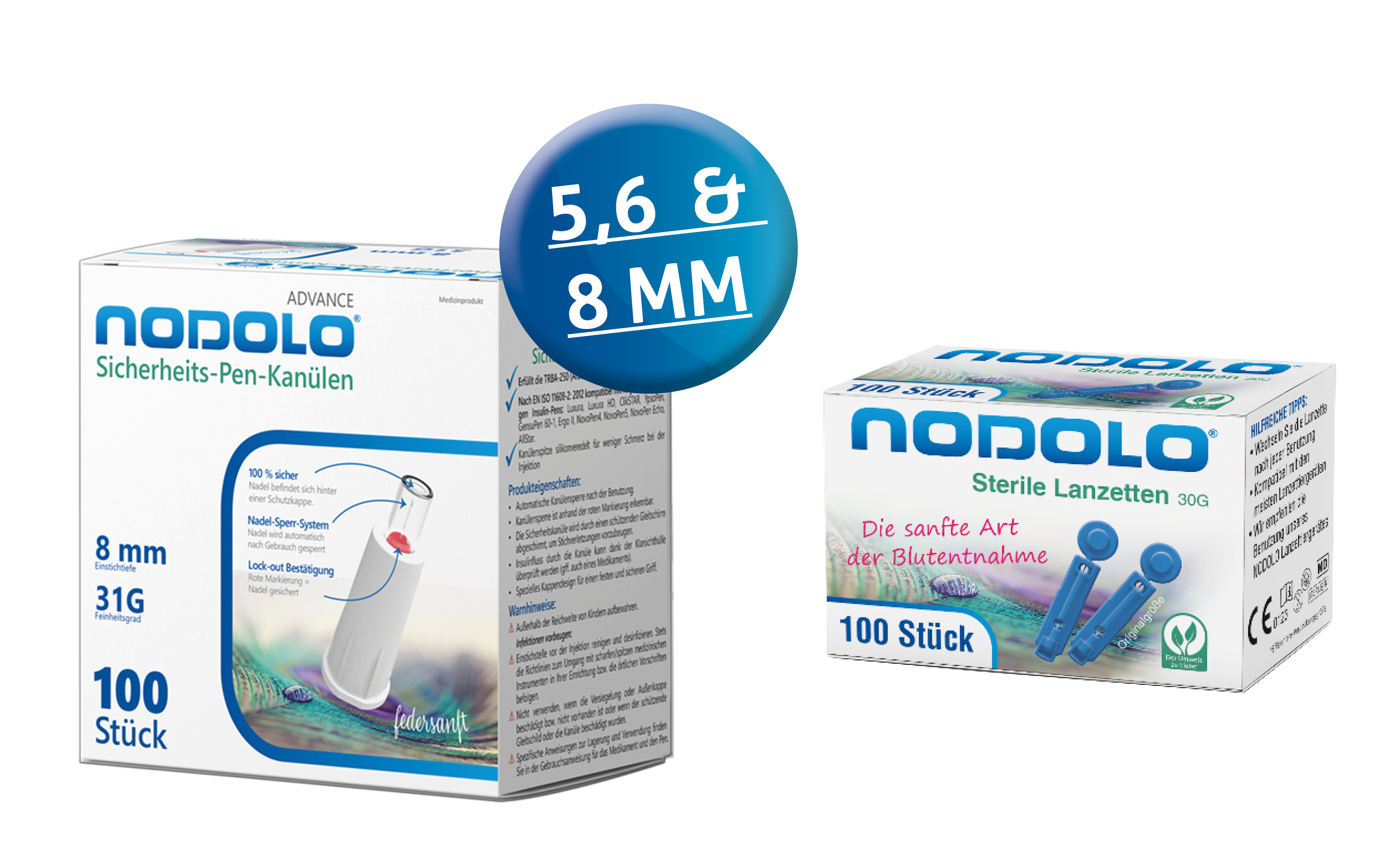 Diabetes-pennadeln-lanzetten