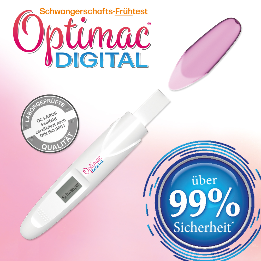Digital Optimac Schwangerschafts-Frühtest