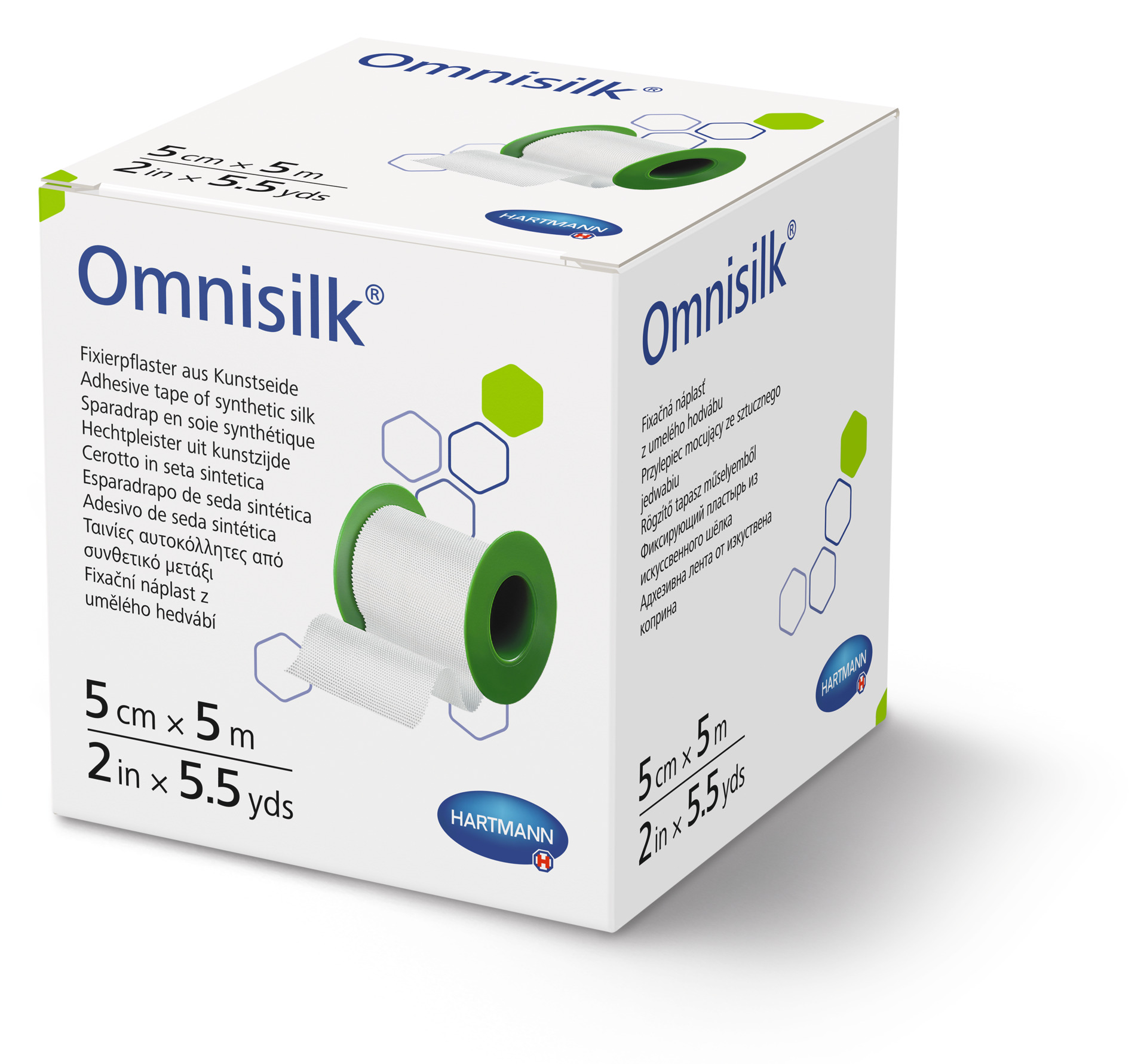 Omnisilk Fixierpflaster 5cm | 5 Meter