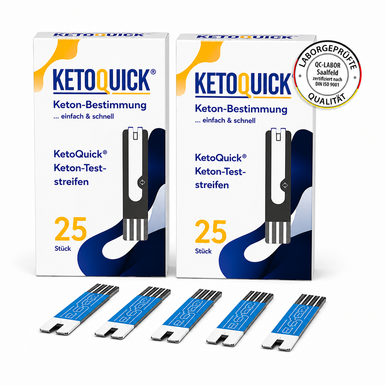 KetoQuick Keton-Teststreifen, 50 Stück